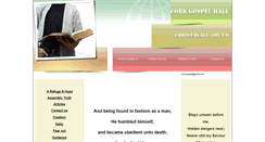 Desktop Screenshot of corkgospelhall.org